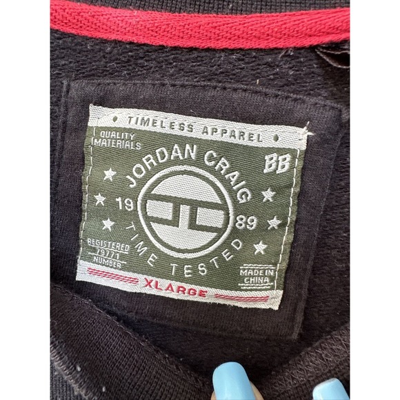 Jordan Craig Sweatshirt Men's Tiger Print Crewneck Pullover Xl - Picture 5 of 6